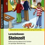 Lernstationen: Steinzeit, Buch, 5.-9. Klasse Fuer Steinzeit Arbeitsblätter 5. Klasse