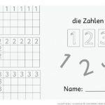 LernstÃ¼bchen - Grundschule Fuer Arbeitsblätter Mathe Klasse 1 Zahlen Schreiben