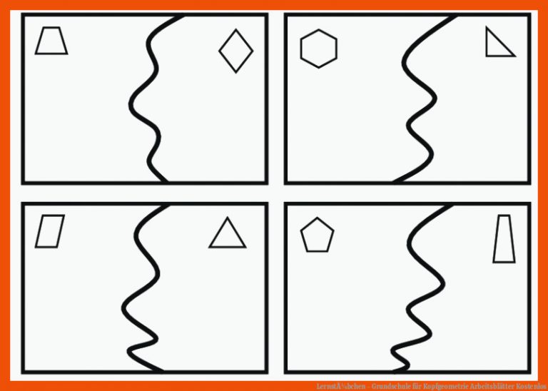 LernstÃ¼bchen - Grundschule Fuer Kopfgeometrie Arbeitsblätter Kostenlos