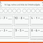 LernstÃ¼bchen - Grundschule Fuer Umkehraufgaben - Arbeitsblätter