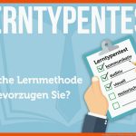 Lerntypentest: Welcher Lerntyp Bin Ich? Fuer Test Lerntyp Arbeitsblatt