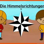 Lernvideo 1: Die Himmelsrichtungen / Hsu Grundschule Fuer Windrose Arbeitsblatt