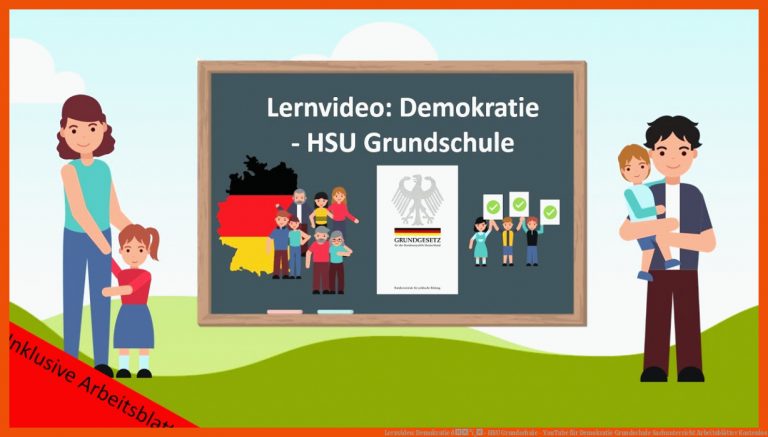 Lernvideo: Demokratie ð³ï¸- HSU Grundschule - YouTube für demokratie grundschule sachunterricht arbeitsblätter kostenlos