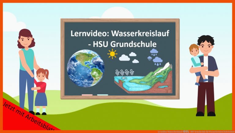 Lernvideo: Wasserkreislauf ð§- HSU Grundschule für wasserkreislauf arbeitsblatt