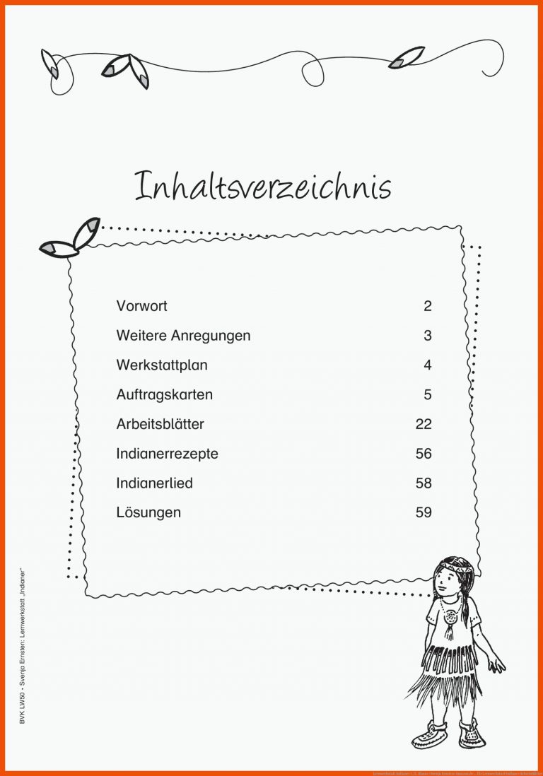 Lernwerkstatt Indianer 1./2. Klasse : Svenja Ernsten: Amazon.de ... für lernwerkstatt indianer arbeitsblätter