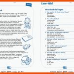 Lese-wm Klasse 2 - Sailer Verlag Fuer Leseverständnis 2. Klasse Arbeitsblätter