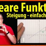Lineare Funktion - Steigung - Einfach ErklÃ¤rt Lehrerschmidt Fuer Lineare Funktionen Klasse 8 Arbeitsblätter