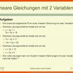 Lineare Gleichungen Mit 2 Variablen - Ppt Herunterladen Fuer Lineare Gleichungssysteme Mit 2 Variablen Arbeitsblatt