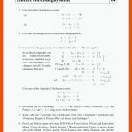 Lineare Gleichungssysteme Aufgaben Mit LÃ¶sungen Pdf Download Fuer Lineare Gleichungssysteme Grafisch Lösen Arbeitsblatt