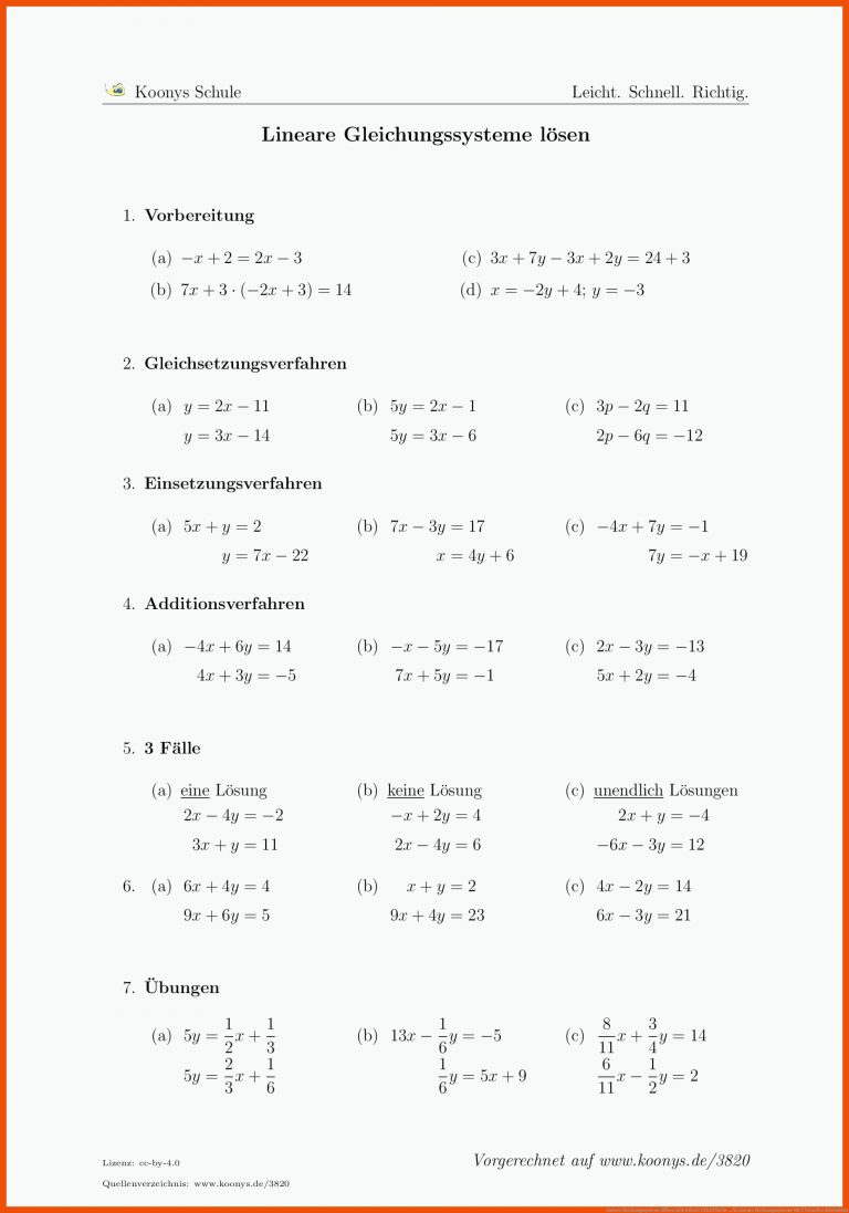 Lineare Gleichungssysteme lÃ¶sen | Arbeitsblatt #3820 | Mathe ... für lineare gleichungssysteme mit 2 variablen arbeitsblatt