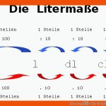 LitermaÃe Fuer Brüche Maßeinheiten Umwandeln Arbeitsblatt