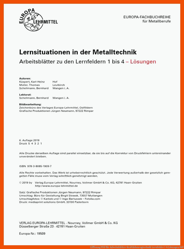 LÃ¶sung | PDF für arbeitsblätter kraftfahrzeugtechnik lernfelder 1 4 lösungen pdf