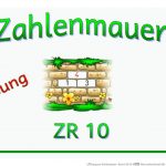 LÃ¶sung Zur Zahlenmauer-kartei Zr 10 â Materialwerkstatt Fuer Arbeitsblatt Zahlenmauern Bis 10