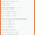 Logarithmusfunktion LÃ¶sen:aufgaben Exponetialfunktion Logarithms Fuer Einführung Logarithmus Arbeitsblatt