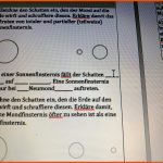 LÃ¼ckentext In Physik - Optik/schatten Etc? Fuer sonnenfinsternis Mondfinsternis Arbeitsblatt