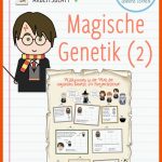 Magische Genetik (2) â Arbeitsblatt Genetik, ArbeitsblÃ¤tter ... Fuer Grundlagen Der Vererbung Arbeitsblatt Lösungen