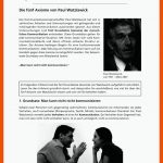 Man Kann Nicht Nicht Kommunizieren - Axiome Von Paul Watzlawick ... Fuer 5 Axiome Watzlawick Arbeitsblatt