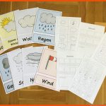 Material Zum thema "wetter" 1. Klasse - Frau Locke Fuer Wetter Arbeitsblätter