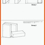 Materialien FÃ¼r Den Technikunterricht â¢ Tec.lehrerfreund Fuer Quader Schrägbild Zeichnen Arbeitsblatt