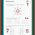 Mathe - ArbeitsblÃ¤tter FÃ¼r Weihnachten Und Winter Fuer 5 Klasse Mathe Arbeitsblätter