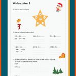 Mathe - ArbeitsblÃ¤tter FÃ¼r Weihnachten Und Winter Fuer Arbeitsblätter Mathe 3. Klasse Kostenlos