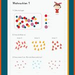 Mathe - ArbeitsblÃ¤tter FÃ¼r Weihnachten Und Winter Fuer Erstes Rechnen Arbeitsblätter