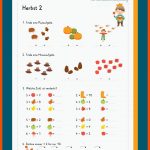 Mathe - ArbeitsblÃ¤tter Zum Herbst Fuer Herbst Arbeitsblätter