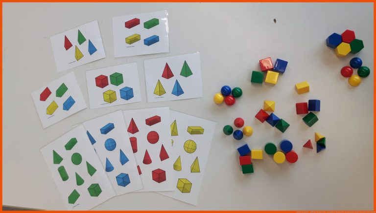 Mathe: Geometrie - KÃ¶rper beschreiben - Grundschul-Ideenbox für geometrische körper benennen arbeitsblatt