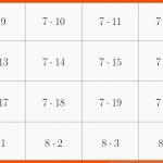 Mathe ist Einfach: GroÃes 1x1 Als Karteikarten Zum Ausdrucken Fuer Großes 1x1 Arbeitsblätter