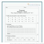 Mathe Proben Im Zahlenraum 20 Für 1 Klasse An Der Grundschule Fuer Verdoppeln Halbieren Zahlenraum 20 Arbeitsblatt