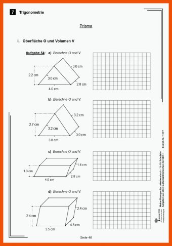 1 Mathe Arbeitsblätter Klasse 4