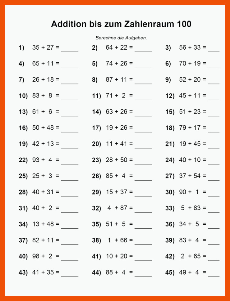 Matheaufgaben Klasse 2 ArbeitsblÃ¤tter Zum Ausdrucken SchÃ¶n ... für arbeitsblätter 2. klasse