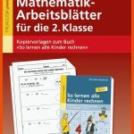 Mathematik-arbeitsblÃ¤tter FÃ¼r Die 2. Klasse Fuer Arbeitsblätter 3. Klasse Mathe