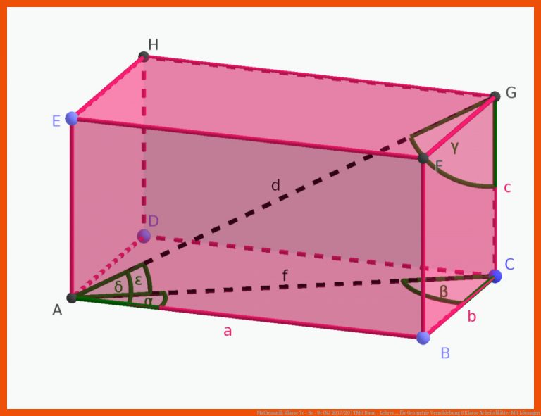 Mathematik Klasse 7c - 8c - 9c (SJ 2017/20) | TMG Daun - Lehrer ... für geometrie verschiebung 6 klasse arbeitsblätter mit lösungen