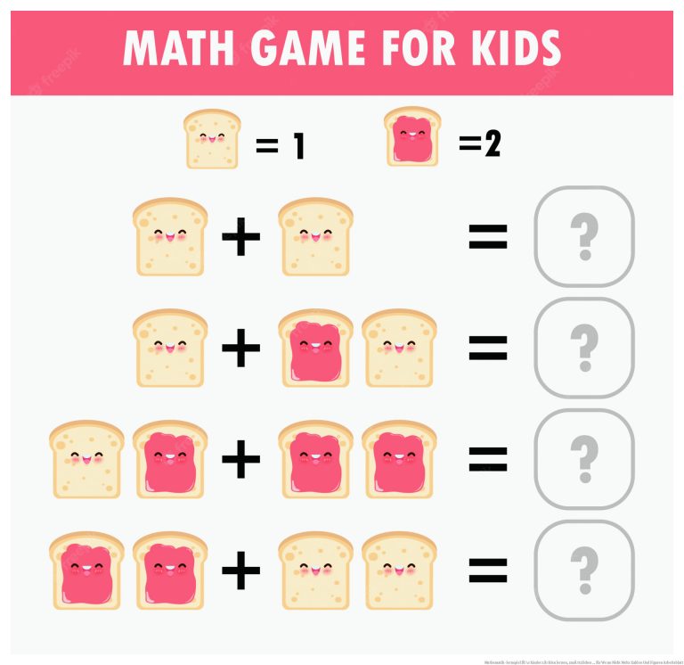 Mathematik-lernspiel FÃ¼r Kinder ZÃ¤hlen Lernen, ZusÃ¤tzliches ... Fuer Wenn Nicht Mehr Zahlen Und Figuren Arbeitsblatt