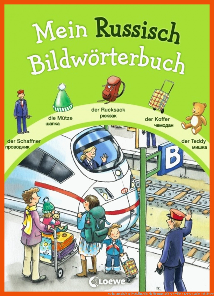 Mein Russisch BildwÃ¶rterbuch für russisch schreiben lernen arbeitsblätter