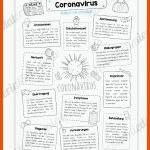 Merkblatt Coronavirus Fuer Gesundheit Arbeitsblätter