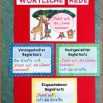 Merkplakte Zur WÃ¶rtliche Rede â Unterrichtsmaterial Im Fach Deutsch Fuer Wörtliche Rede Grundschule Arbeitsblätter