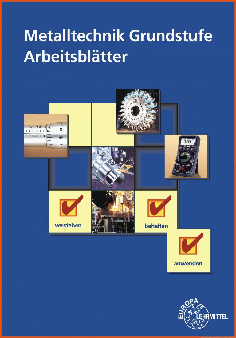 Metalltechnik Grundstufe ArbeitsblÃ¤tter für arbeitsblätter metall kostenlos