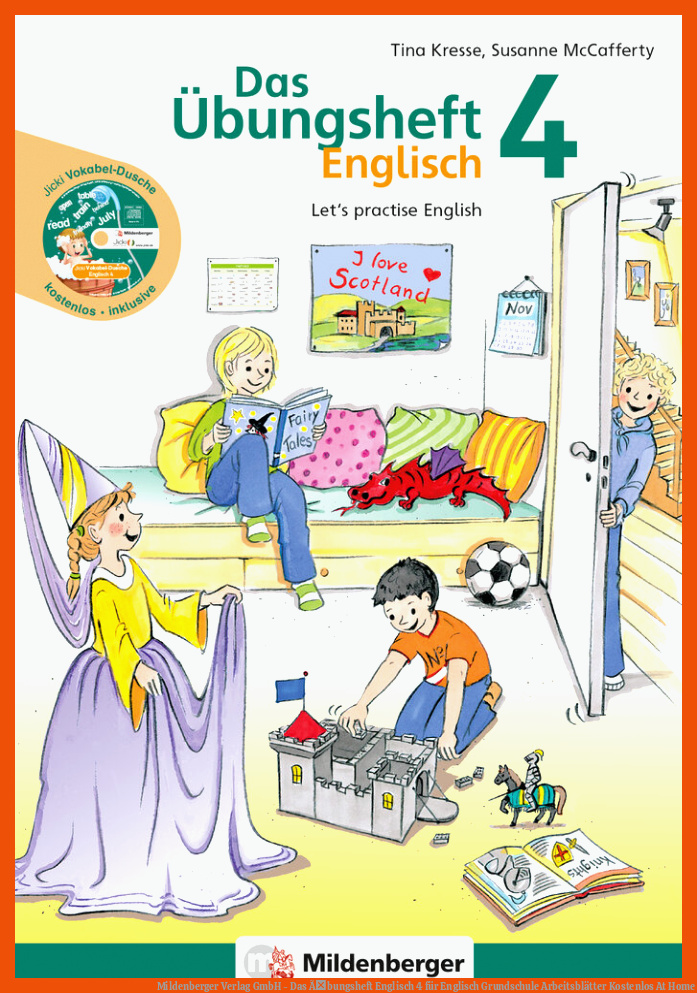 Mildenberger Verlag GmbH - Das Ãbungsheft Englisch 4 für englisch grundschule arbeitsblätter kostenlos at home
