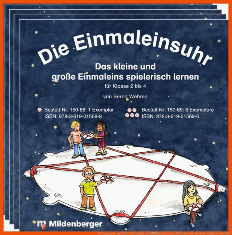 Mildenberger Verlag GmbH - Die Einmaleinsuhr â Das kleine und ... für das kleine und große einmaleins arbeitsblätter