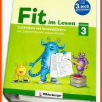 Mildenberger Verlag Gmbh - Fit Im Lesen â ErzÃ¤hltexte, Klasse 3 Fuer Lesetraining Arbeitsblätter Kostenlos