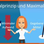 Minimalprinzip Und Maximalprinzip Fuer ökonomisches Prinzip Arbeitsblatt