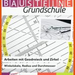 Mit Geodreieck Und Zirkel Fuer Zirkel Und Geodreieck Arbeitsblätter