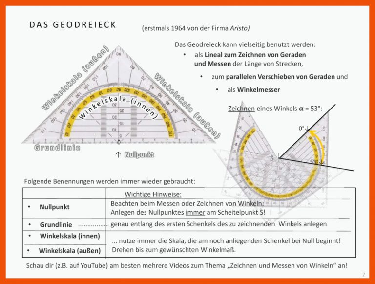 Mit uns kÃ¶nnen Sie rechnen! - ppt herunterladen für geodreieck beschriften arbeitsblatt