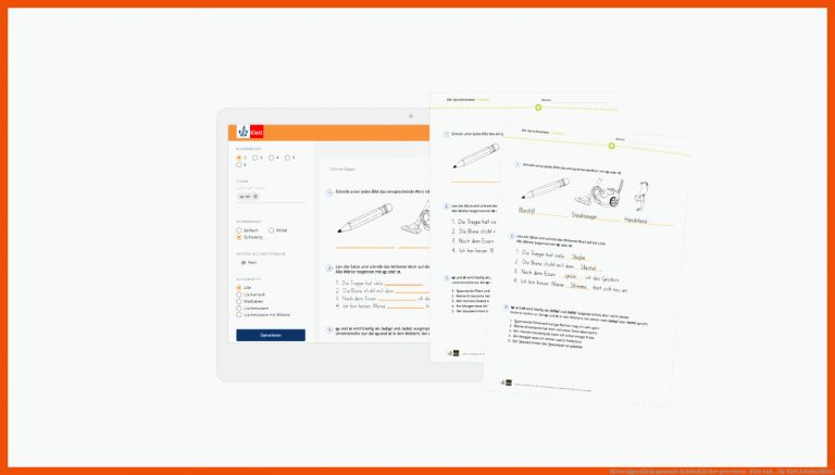 Mit wenigen Klicks passende ArbeitsblÃ¤tter generieren - Klett und ... für klett arbeitsblätter