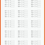 Multiplikation (klasse 3) - Kostenloses Arbeitsblatt Mit LÃ¶sungen ... Fuer Arbeitsblätter 3. Klasse Mathe