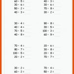 Multiplikation Mit Zehnerzahlen (klasse 3) - Kostenloses ... Fuer Multiplikation Klasse 2 Arbeitsblätter