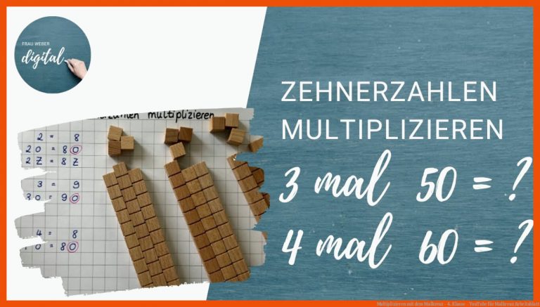 Multiplizieren Mit Dem Malkreuz - 4. Klasse - Youtube Fuer Malkreuz Arbeitsblatt