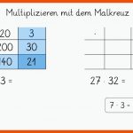Multiplizieren Mit Dem Malkreuz (teil 2) / Einfach Schlau Ã¼ben Fuer Malkreuz Arbeitsblatt